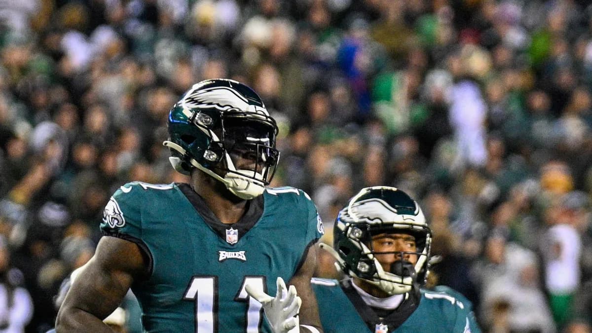 Eagles Analyse: A.J. Brown, Teil 2: Rekorde, Banner und ein Bruch – Titelbild für den Artikel auf flyeaglesfly.win