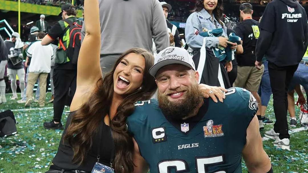 Eagles Community: Lane Johnson hat geheiratet, und die halbe O-Line war dabei
